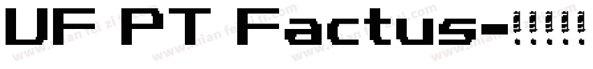 UF PT Factus字体转换